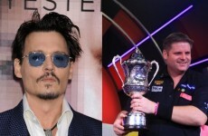 BDO world darts champion Scott Mitchell was a body double for Johnny Depp*