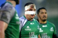 Nathan White made a bruising return for Connacht against Leinster 'A' today