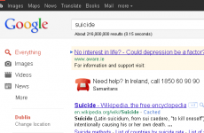 Google 'signpost' will direct suicide searchers to Samaritans