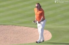 The only thing better than this Miguel Angel Jimenez hole-in-one is his celebratory dance