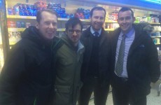 Oh, just Will from the Inbetweeners chilling in Swords today