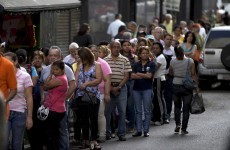 People are becoming professional queuers in Venezuela