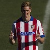 Fernando Torres has just scored his first goal for Atletico Madrid... this time round