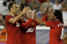 Watch Rooney pull the strings as United put four past Americans