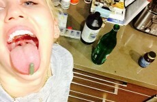 Miley Cyrus is now masturbating her haters away... it's the Dredge