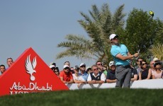 Rory McIlroy has only gone and bagged first professional hole-in-one in Abu Dhabi