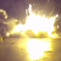 Video shows moment SpaceX rocket crashed down on ocean barge