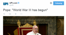 Don't panic, World War III hasn't actually started