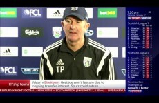 A fire alarm in the Sky studio left viewers with a never-ending Tony Pulis interview