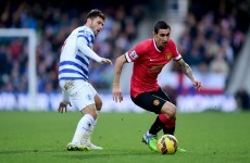 Here's why LVG plays Di Maria as a striker