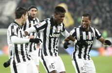 Tevez nets a brace while Evra and Pogba show off their dance routine