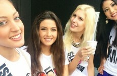 This selfie of Miss Israel and Miss Lebanon sparked a Mideast drama