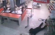 Bungling thief tries to steal some booze, fails hilariously
