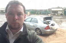 The Meath councillor dishing out grit from the boot of his car