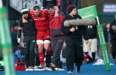 Murray, Stander, Zebo, Bleyendaal: Munster's medical staff have a LOT of 'assessments' to do this week