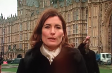 ITV news reporter photobombed by man carrying dead squirrel