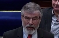 Fine Gael dishes out a deep burn to Gerry Adams