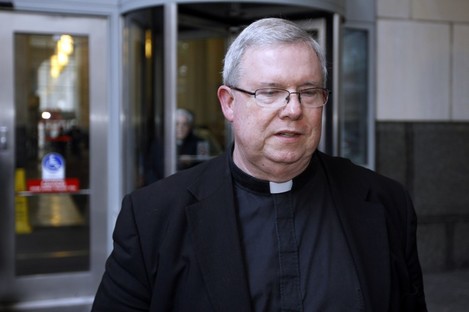Monsignor William Lynn pictured in March 