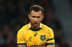 Broken collarbone rules Quade Cooper out of Super Rugby for three months