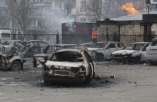 Pro-Russian rebels launch rocket attack on Ukrainian market, killing 30 and injuring dozens more