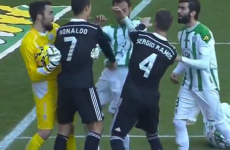Bebe comes close and Ronaldo sent off before Bale grabs last-minute winner