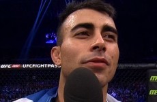 Makwan Amirkhani was awarded a $50,000 bonus for a UFC debut that lasted just eight seconds