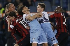 Philippe Mexes was undoubtedly the angriest man in football this weekend
