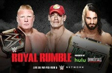 Look away now if you don't want to know who won last night's Royal Rumble