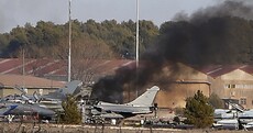 Ten people dead after Greek fighter jet crashes at Spanish military base