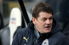 Newcastle have appointed a manager until the end of the season but it wasn't a very popular choice
