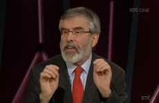 Gerry Adams just got the better of Joan Burton on last night's Claire Byrne Live