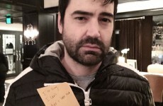 Here's Berger from Sex and the City recreating THAT infamous post-it breakup