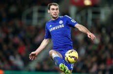 This Ivanovic header sealed Chelsea's place in the League Cup final