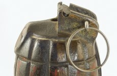 Second historic grenade in three days made safe by bomb disposal team