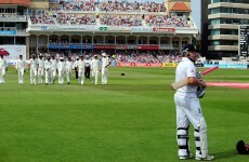 How one England cricketer was out... and then not out