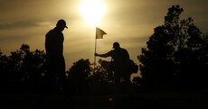 It might be two months away but Rory McIlroy is eyeing up the big prize at Augusta