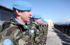 Irish peacekeeping troops 'safe and accounted for' after death of Spanish soldier