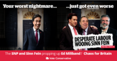 The Tories tried to use Sinn Féin to have a go at Ed Miliband