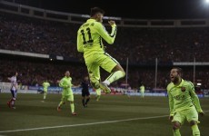 Neymar's double sinks Atletico as Barcelona progress to Copa del Rey semi-finals