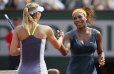 It's set for a Serena Sharapova showdown in the Australian Open final.