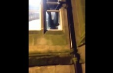 Guy tries to break into college, gets stuck in window for five hours