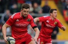 Munster's Dave Foley ruled out of Six Nations after wrist surgery