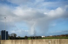 This photo from Limerick had us worrying that a twister was forming