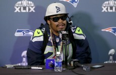 Marshawn Lynch has finally broken his silence ahead of Sunday's Super Bowl