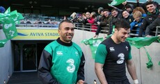 In pics: Paul O'Connell and the Ireland squad trained at the Aviva today