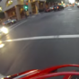 Motorcyclist gets hit by a car, miraculously lands on his feet