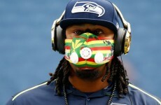 Here's why Seattle Seahawks' Marshawn Lynch wears a Bane-type mask before games