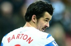 Joey Barton rages at QPR team-mates: 'It's the Premier League, not the 'f**king about league''