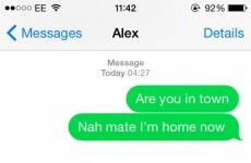 This guy was so drunk, he replied to his own text