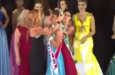 Beauty pageant contestant rips crown off winner's head, instantly goes viral